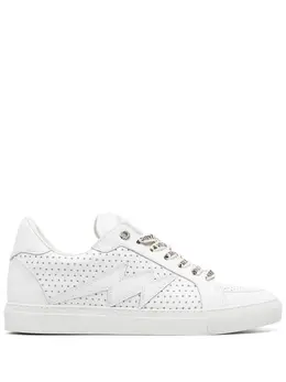 Zadig&Voltaire: Белые кроссовки  Flash