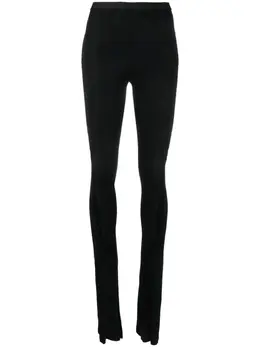 Rick Owens Lilies: Чёрные легинсы 