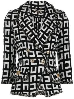 Elisabetta Franchi: Твидовый жакет 