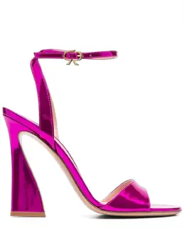 Gianvito Rossi: Розовые сандалии 