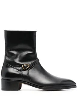 TOM FORD: Чёрные ботинки 