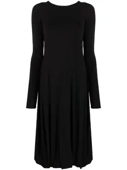Jil Sander: Платье с открытой спиной 
