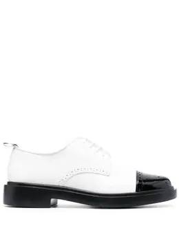 Thom Browne: Белые лоферы  RWB