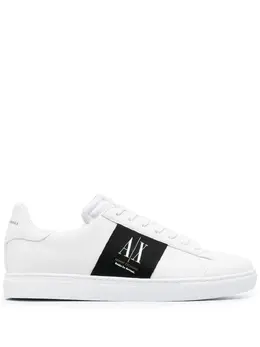 Armani Exchange: Белые кроссовки 