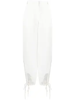 MSGM: Белые брюки 