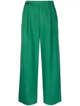 Proenza Schouler White Label: Зелёные брюки 