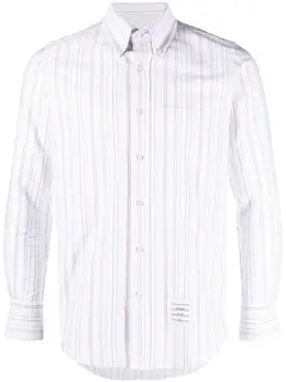 Thom Browne: Рубашка  University Stripe в полоску