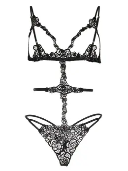 Fleur Du Mal: Чёрный боди 