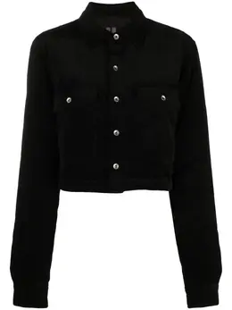 Rick Owens DRKSHDW: Чёрная куртка 
