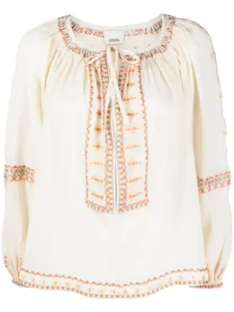 ISABEL MARANT: Блуза с блёстками 