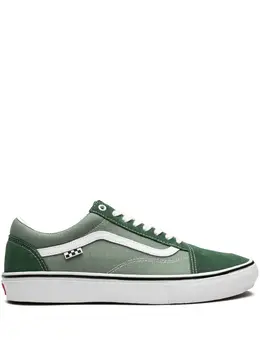 Vans: Зелёные кроссовки  Old Skool