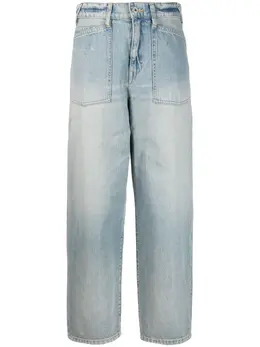 Kenzo: Голубые джинсы 