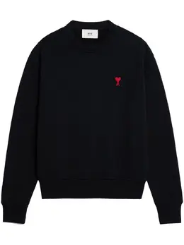 AMI Paris: Чёрный свитшот  Ami de Cœur
