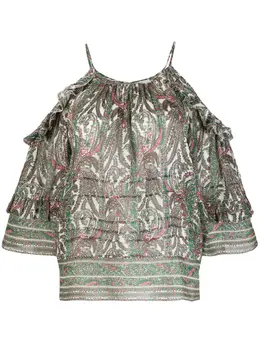 ISABEL MARANT: Топ с принтом 