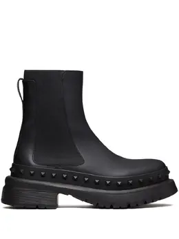Valentino Garavani: Чёрные ботинки 