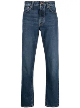 Nudie Jeans: Прямые джинсы 