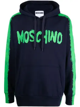 Moschino: Свитер с принтом 