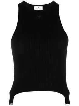 Courrèges: Топ без рукава 