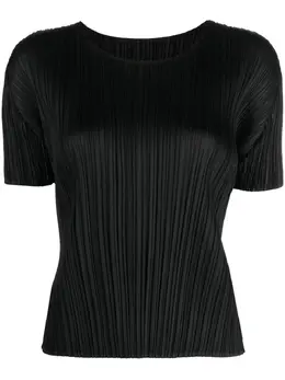 Pleats Please Issey Miyake: Футболка с коротким рукавом 