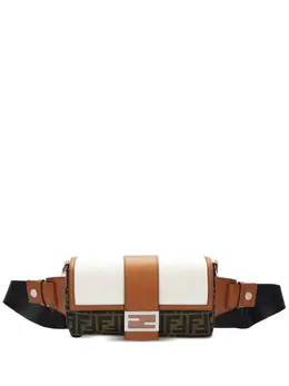 Fendi Pre-Owned: Коричневая поясная сумка 