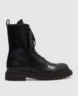 Brunello Cucinelli: Чорні ботильйони 
