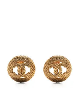CHANEL Pre-Owned: Серьги 