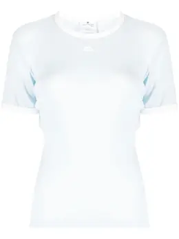 Courrèges: Хлопковая футболка 