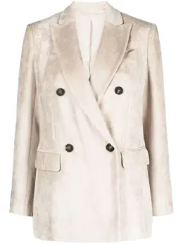 Brunello Cucinelli: Двубортный жакет 