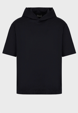 EMPORIO ARMANI: Синий свитер 