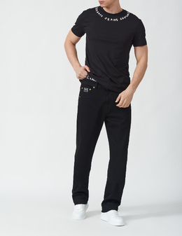 VERSACE JEANS COUTURE: Чёрные джинсы 