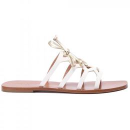 Pollini: Белые сандалии 