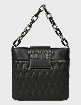 VERSACE JEANS COUTURE: Чорні сумки 