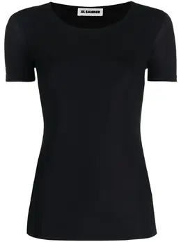 Jil Sander: Чёрная футболка 