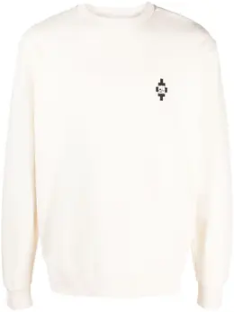 Marcelo Burlon County of Milan: Чёрный свитшот 
