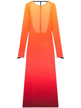 Courrèges: Оранжевое платье 