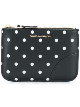 Comme Des Garçons Wallet: Кошелёк в горошек 