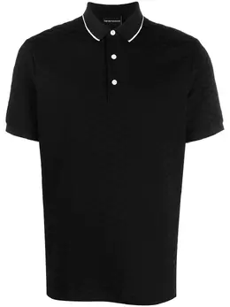 Emporio Armani: Чёрное поло 