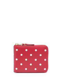 Comme Des Garçons Wallet: Кошелёк в горошек 