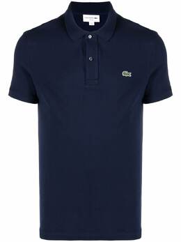 Lacoste: Синее поло 