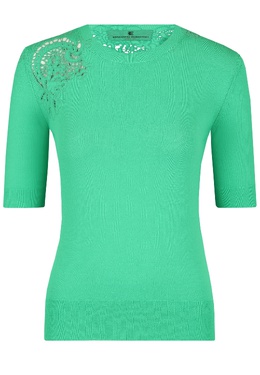 ERMANNO SCERVINO: Зелёный топ 