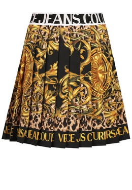 VERSACE JEANS COUTURE: Плиссированная юбка 