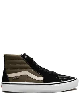 Vans: Чёрные кроссовки  Sk8-Hi