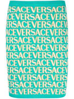 Versace: Трикотажная юбка 