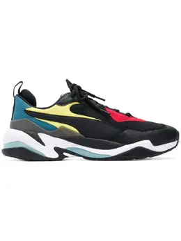 Puma: Чёрные кроссовки  Thunder Spectra
