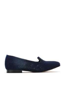 Blue Bird Shoes: Синие лоферы 