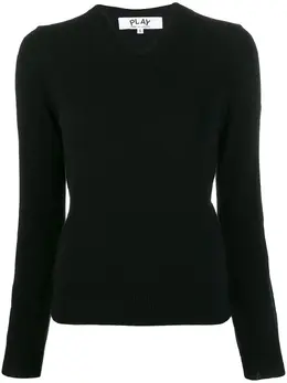 Comme Des Garçons Play: Классический свитер 