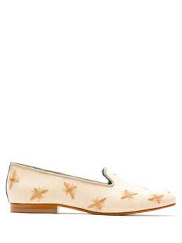 Blue Bird Shoes: Прозрачные лоферы 