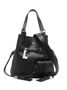 Lancel: Чёрная сумка 