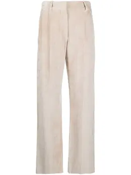Brunello Cucinelli: Бежевые брюки 