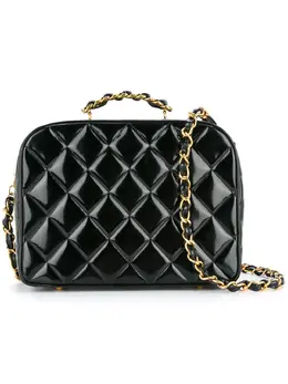 CHANEL Pre-Owned: Чёрная сумка 